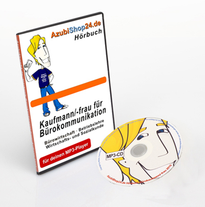 AzubiShop24.de H&ouml;rbuch IHK-Abschlusspr&uuml;fung Kaufmann/Kauffrau f&uuml;r B&uuml;rokommunikation