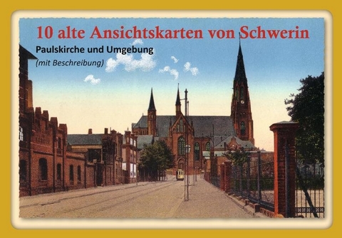 10 alte Ansichtskarten von Schwerin - 