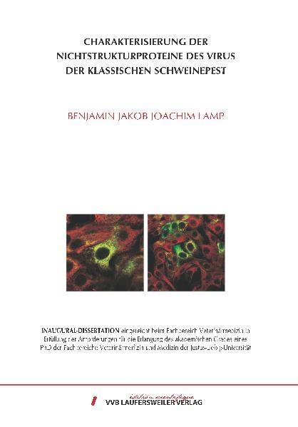 Charakterisierung der Nichtstrukturproteine des Virus der Klassischen Schweinepest - Benjamin Lamp