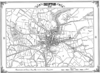 Skipton 1849 Map