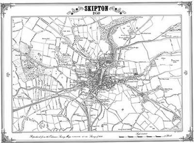 Skipton 1849 Map -  Heritage Cartography