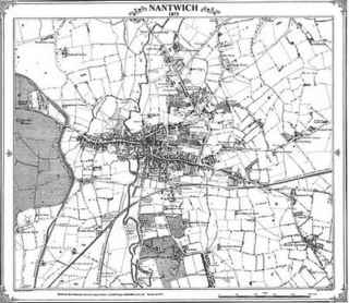 Nantwich 1873 Map