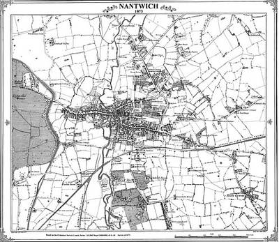 Nantwich 1873 Map - Peter J. Adams