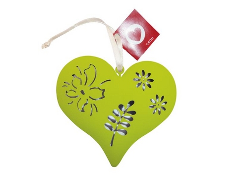 Dekoherz aus Metall (gr&uuml;n)