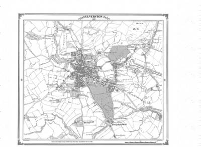 Ulverston 1850 Map - Peter J. Adams