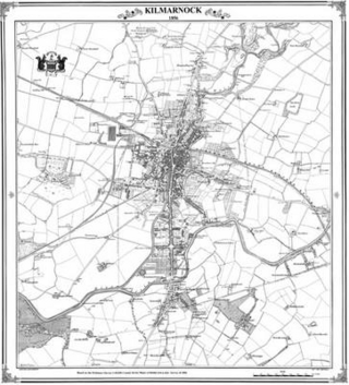 Kilmarnock 1856 Map