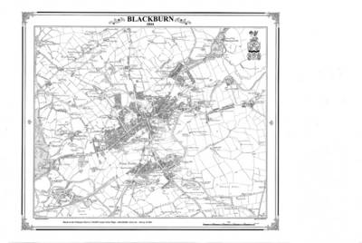 Blackburn 1844 Map - Peter J. Adams