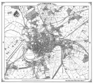 Chester 1872 Map