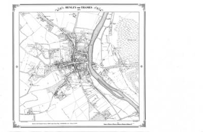 Henley-on Thames Map - Peter J. Adams