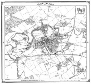 Elgin 1868 Map