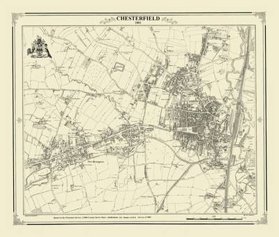 Chesterfield 1881 Map - Peter J. Adams
