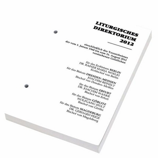 Lithurgisches Direktorium 2012