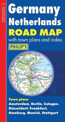 Philip's Germany and Netherlands Road Map