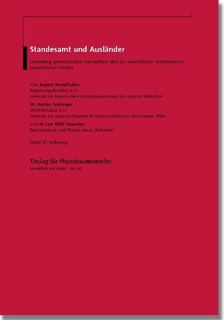 Standesamt und Ausländer