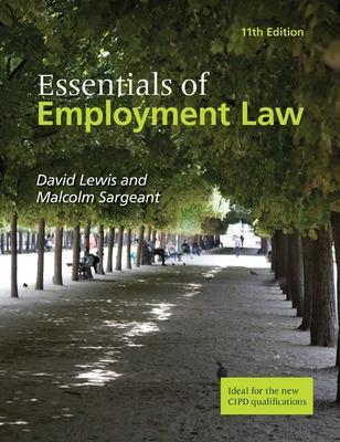 Employment Law - David Lewis, Malcolm Sargeant, Ben Schwab