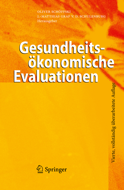Gesundheits&ouml;konomische Evaluationen - 