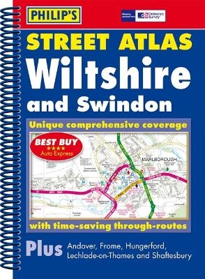 Philip's Street Atlas Wiltshire and Swindon