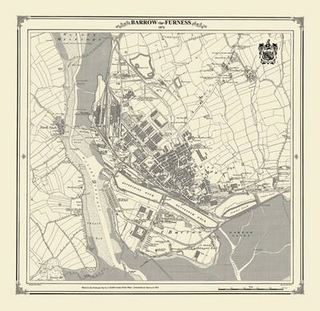 Barrow-in-Furness 1873 Map