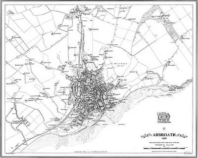Arbroath 1859 Map - Peter J. Adams