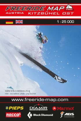 Freeride Map Kitzb&uuml;hel Ost