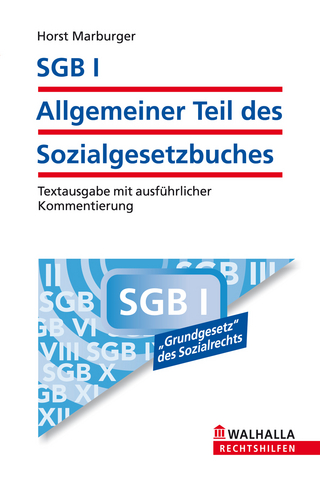 E-Book SGB I - Allgemeiner Teil des Sozialgesetzbuches