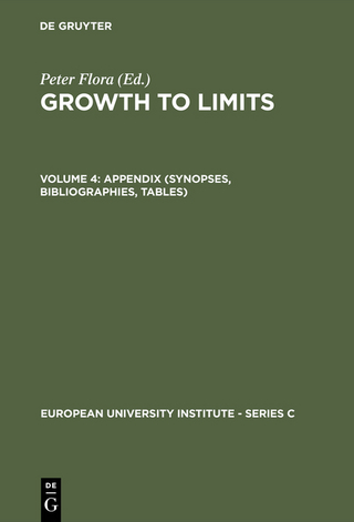 Growth to Limits / Appendix (Synopses, Bibliographies, Tables)