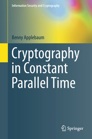 Cryptography in Constant Parallel Time