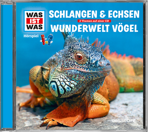 WAS IST WAS H&ouml;rspiel: Schlangen & Echsen/ Wunderwelt V&ouml;gel - Dr. Manfred Baur