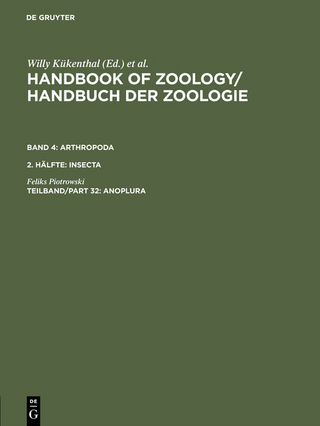 Handbook of Zoology/ Handbuch der Zoologie. Arthropoda. Insecta / Anoplura
