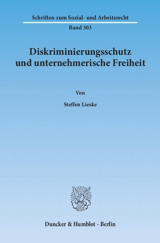 Diskriminierungsschutz und unternehmerische Freiheit.