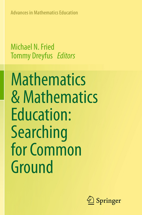 Mathematics & Mathematics Education: Searching for Common Ground - 