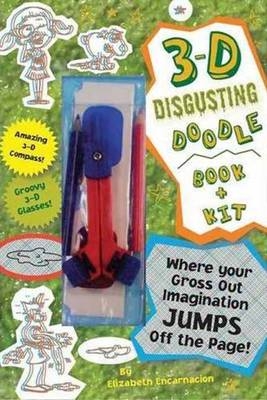 3-D Disgusting Doodles Book and   Kit -  Applesauce Press