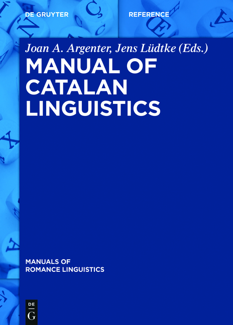 Manual of Catalan Linguistics - 