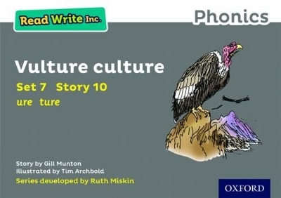 Read Write Inc. Phonics: Vulture Culture (Grey Set 7 Storybook 10) - Gill Munton