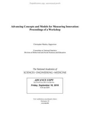 Advancing Concepts and Models for Measuring Innovation
