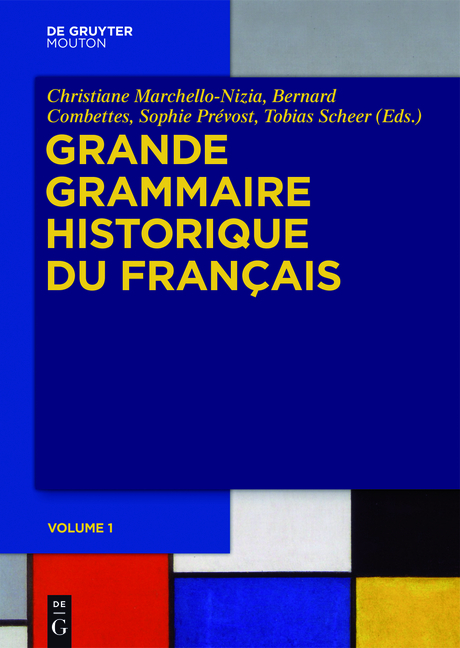 Grande Grammaire Historique du Fran&ccedil;ais (GGHF) - 