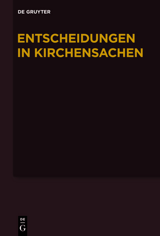 Entscheidungen in Kirchensachen seit 1946 / 1.7.-31.12.2009