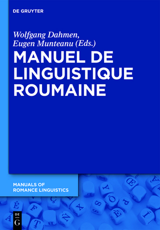 Manuel de linguistique roumaine