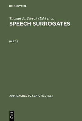 Speech Surrogates / Speech Surrogates. Part 1