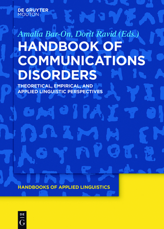 Handbook of Communications Disorders