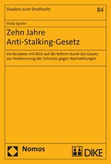 Zehn Jahre Anti-Stalking-Gesetz - Viola Spohn