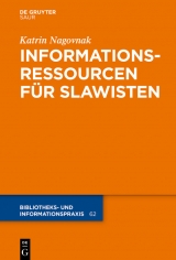 Informationsressourcen f&uuml;r Slawisten -  Katrin Nagovnak