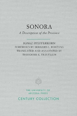 Sonora - Ignaz Pfefferkorn