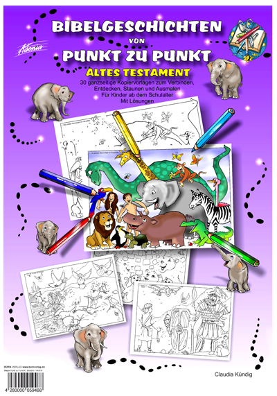 Mappe Bibelgeschichten von Punkt zu Punkt - Altes Testament - Claudia Kündig