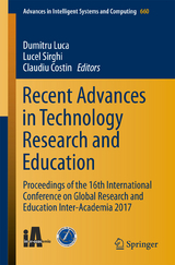 Recent Advances in Technology Research and Education - 
