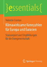 Klimawirksame Kennzahlen für Europa und Eurasien - Valentin Crastan