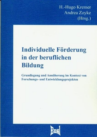 Individuelle Förderung in der beruflichen Bildung