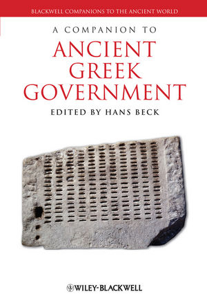A Companion to Ancient Greek Government - 