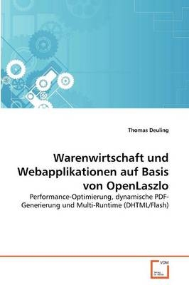 Warenwirtschaft und Webapplikationen auf Basis von OpenLaszlo