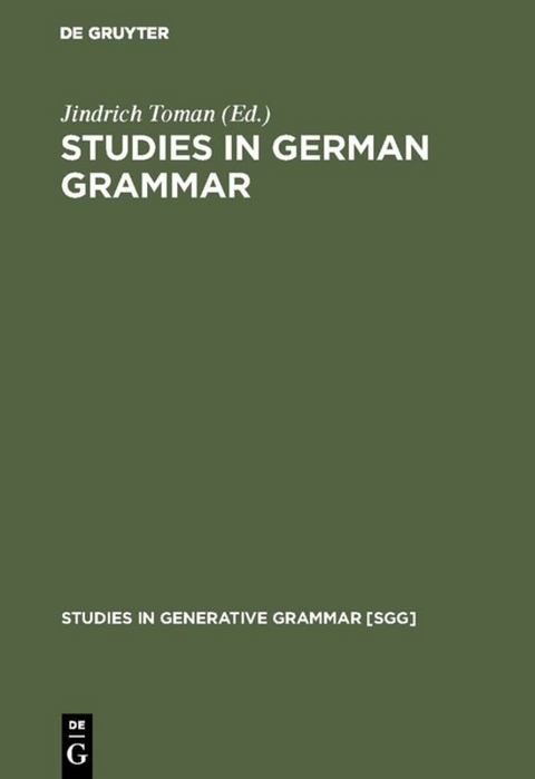 Studies in German Grammar - 